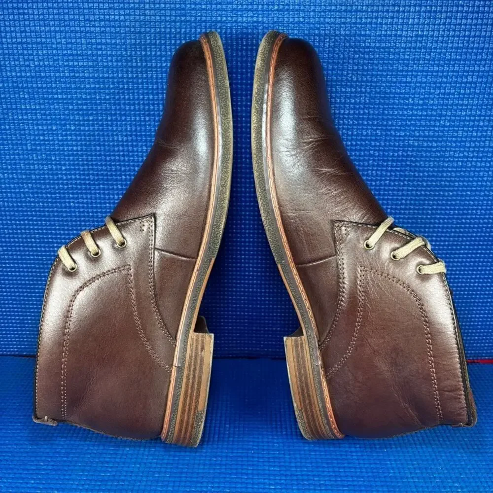 🔴 Chaps Parson Chukka Boots Men`s Size 10M Brown Casual Shoes 96-36017